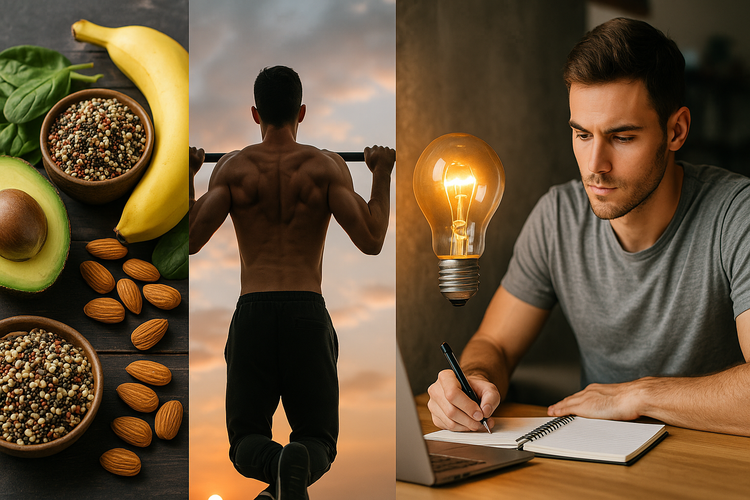 # 61 * Los 5 Alimentos que Te Dan Energía + Rutina de Calistenia + Tips para Estudiar sin Procrastinar 🔥