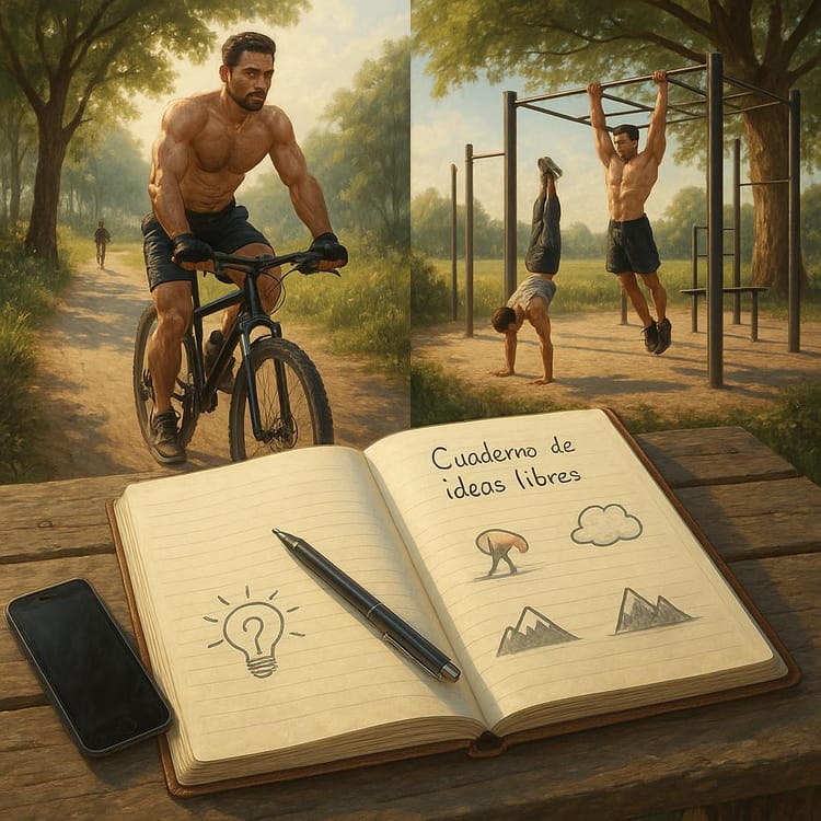 # 64 * Vive Plenamente: Del Móvil al Papel y al Movimiento📲➡️📚🚴‍♂️